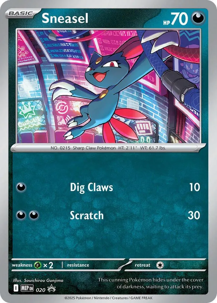Sneasel — ME: Mega Evolution Promo — Pokémon