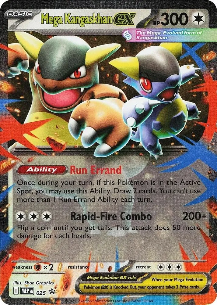 Mega Kangaskhan ex — ME: Mega Evolution Promo — Pokémon