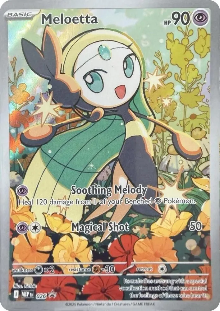 Meloetta — ME: Mega Evolution Promo — Pokémon