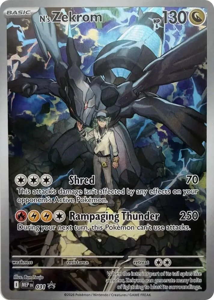 Zekrom de N — ME: Mega Evolution Promo — Pokémon