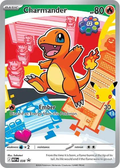 Charmander — ME: Mega Evolution Promo — Pokemon