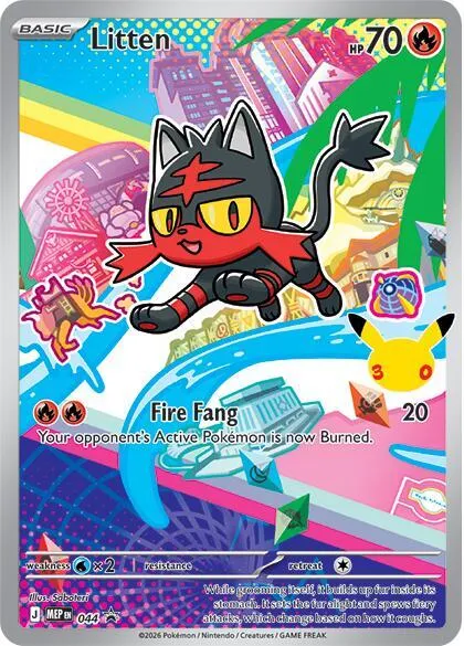 Litten — ME: Mega Evolution Promo — Pokémon