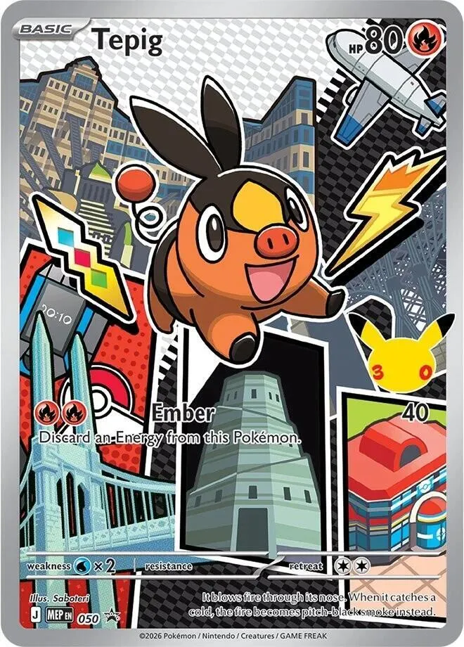 Tepig — ME: Mega Evolution Promo — Pokémon