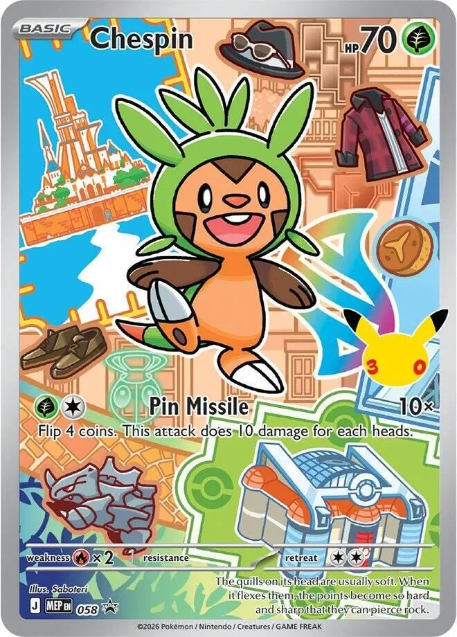 Chespin — ME: Mega Evolution Promo — Pokémon