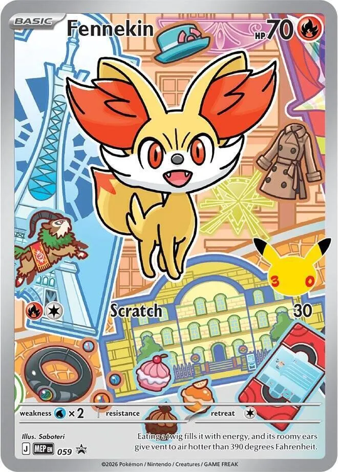 Fennekin — ME: Mega Evolution Promo — Pokémon
