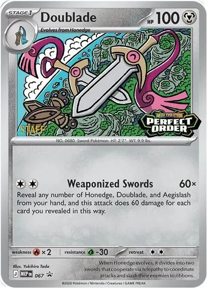 Doublade from ME: Mega Evolution Promo - Pokemon