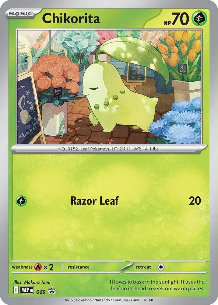 Chikorita — ME: Mega Evolution Promo — Pokémon