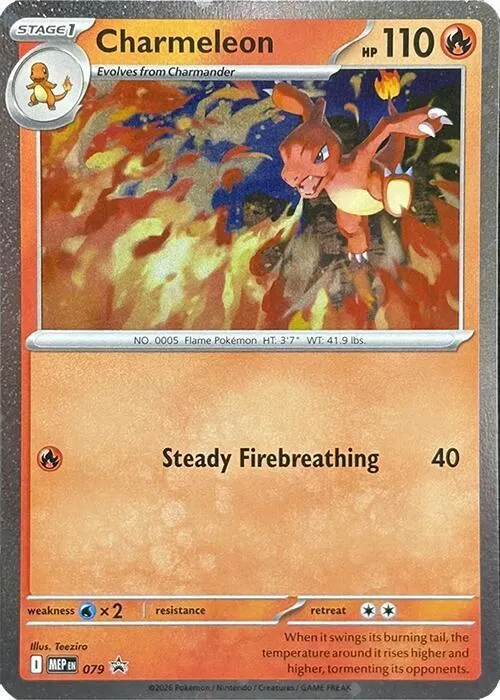 Charmeleon — ME: Mega Evolution Promo — Pokémon