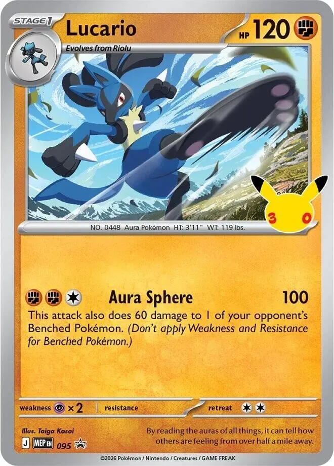 Lucario — ME: Mega Evolution Promo — Pokémon