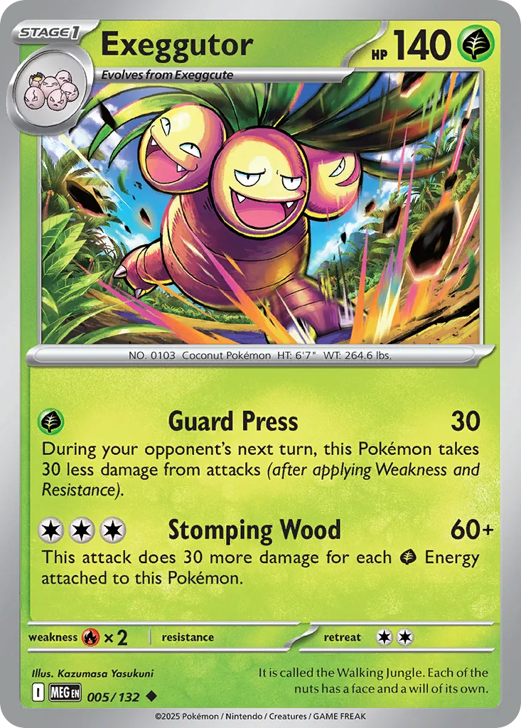 Exeggutor — ME01: Mega Evolution — Pokémon