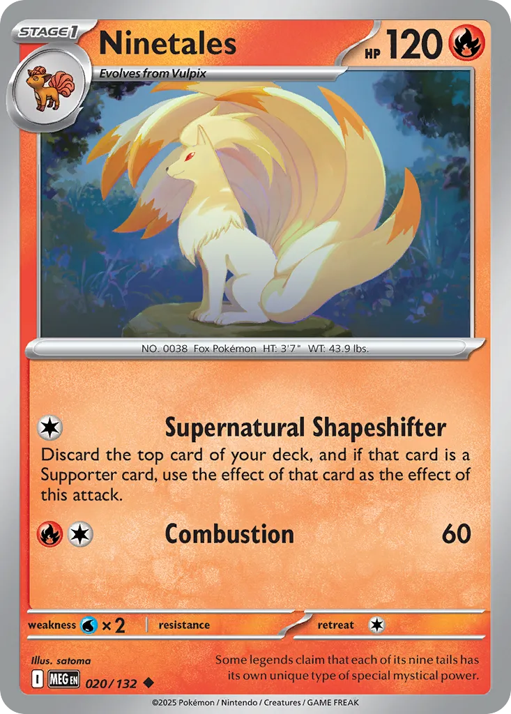 Feunard — ME01: Mega Evolution — Pokémon