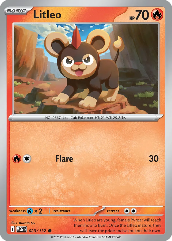 Hélionceau — ME01: Mega Evolution — Pokémon