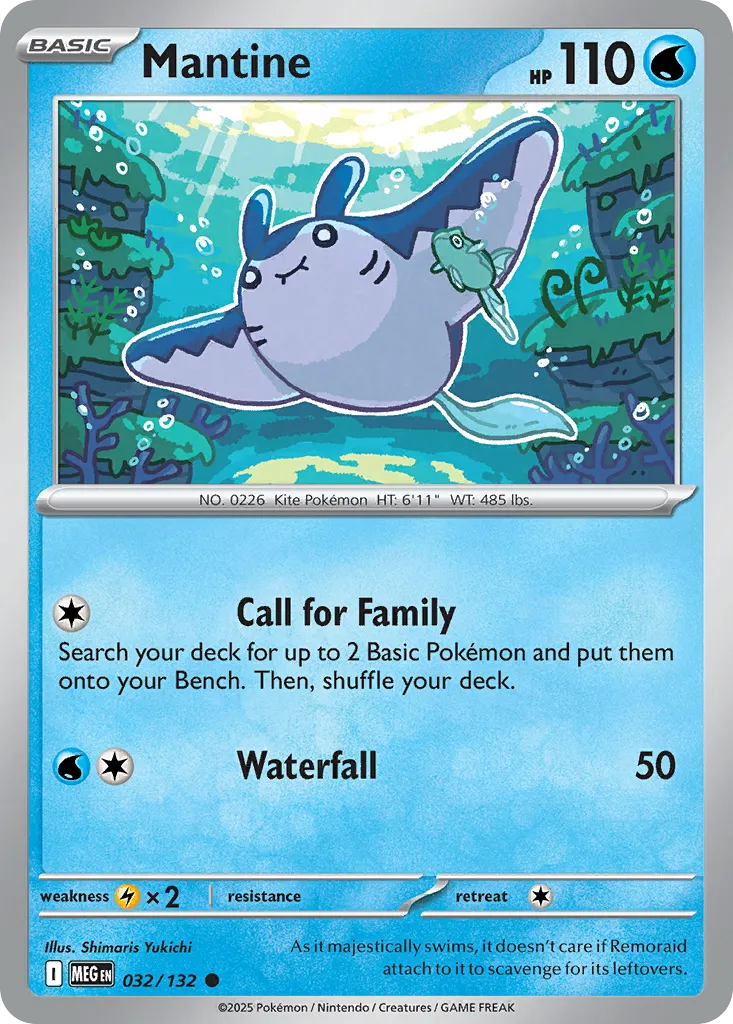 Démanta — ME01: Mega Evolution — Pokémon