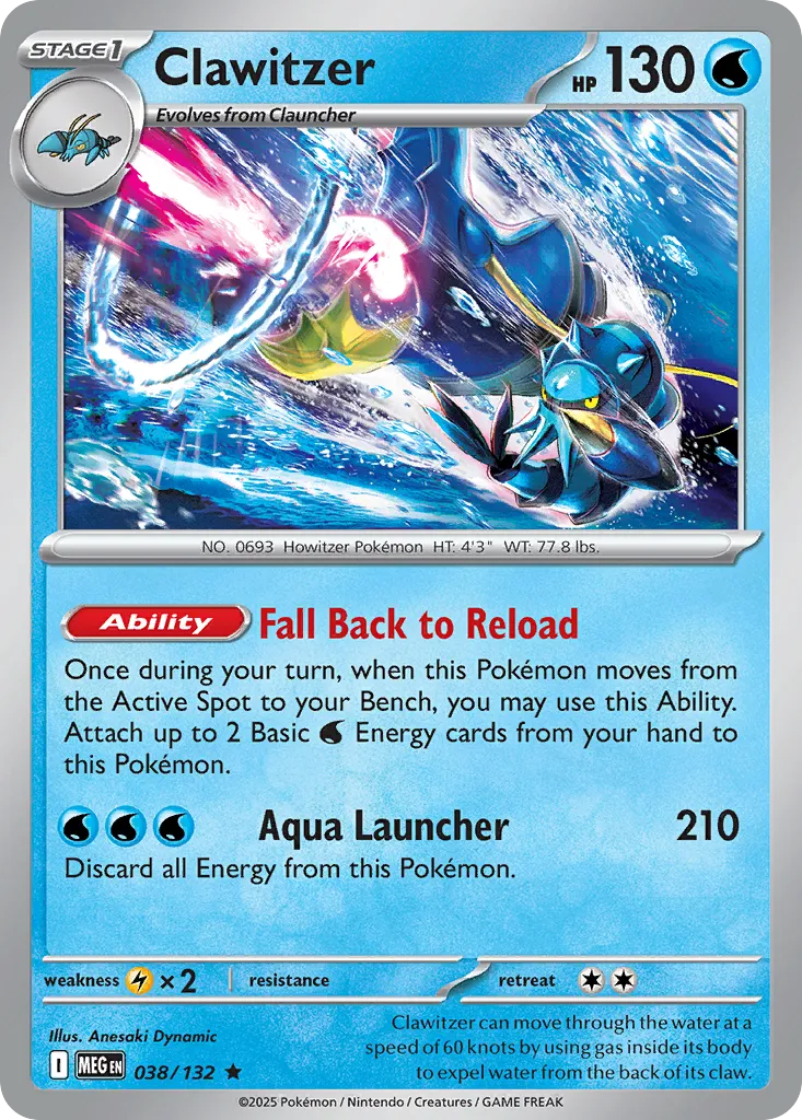 Gamblast — ME01: Mega Evolution — Pokémon