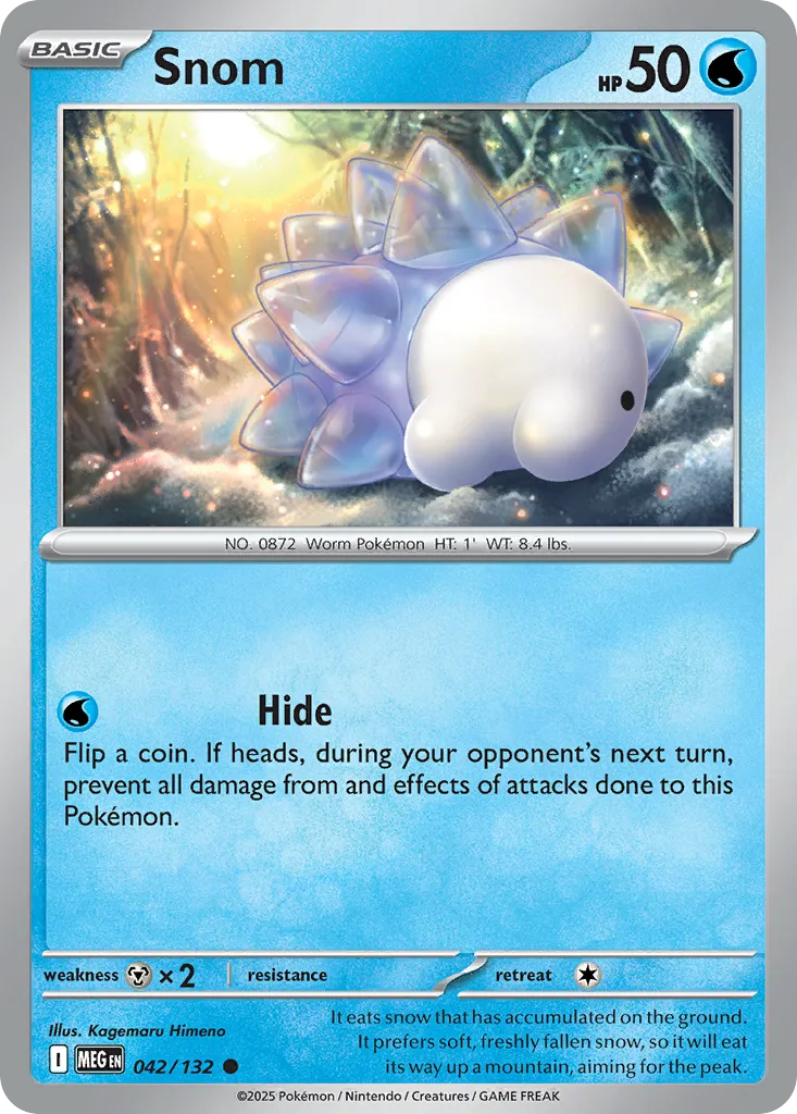 Frissonille — ME01: Mega Evolution — Pokémon