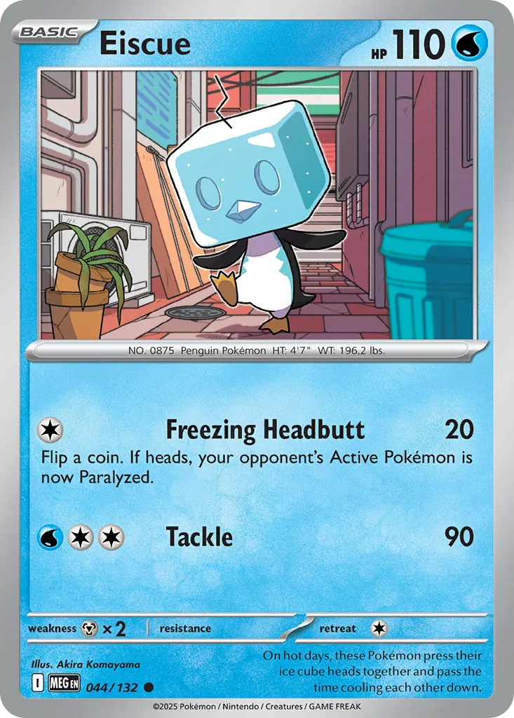 Eiscue — ME01: Mega Evolution — Pokémon