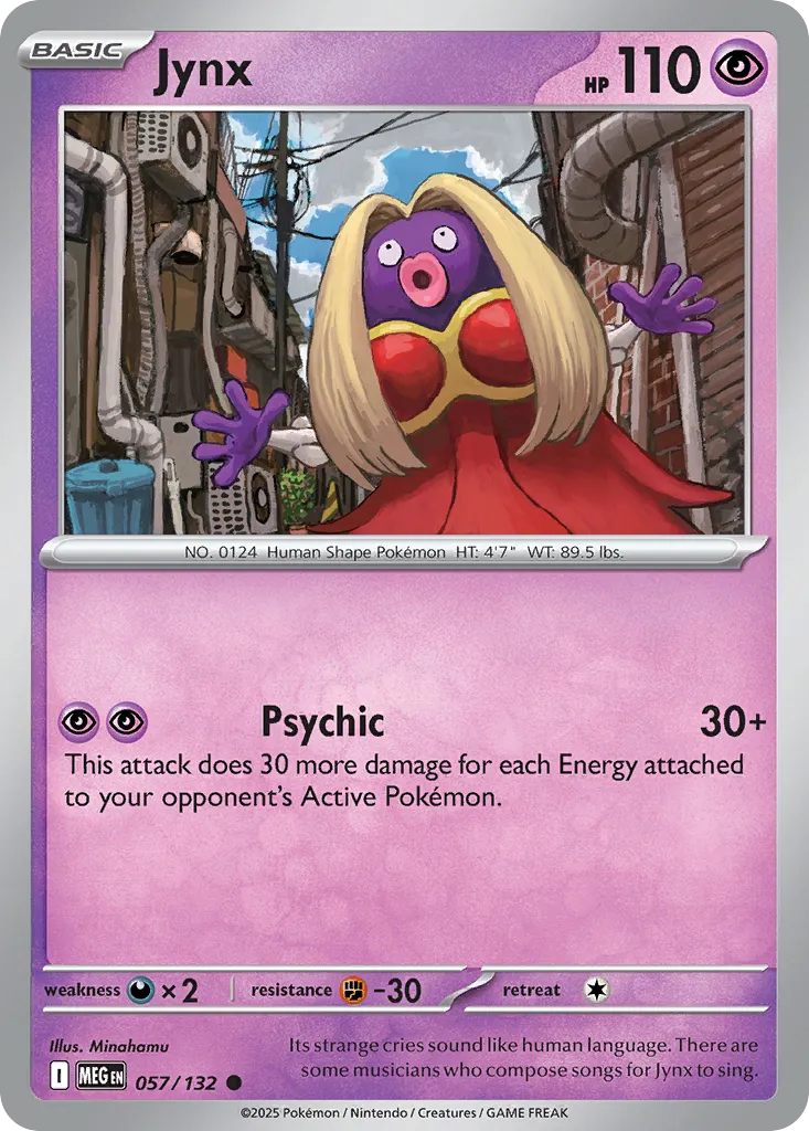 Jynx — ME01: Mega Evolution — Pokémon