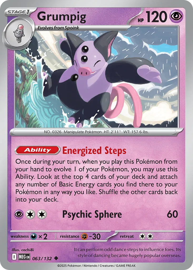 Groret — ME01: Mega Evolution — Pokémon