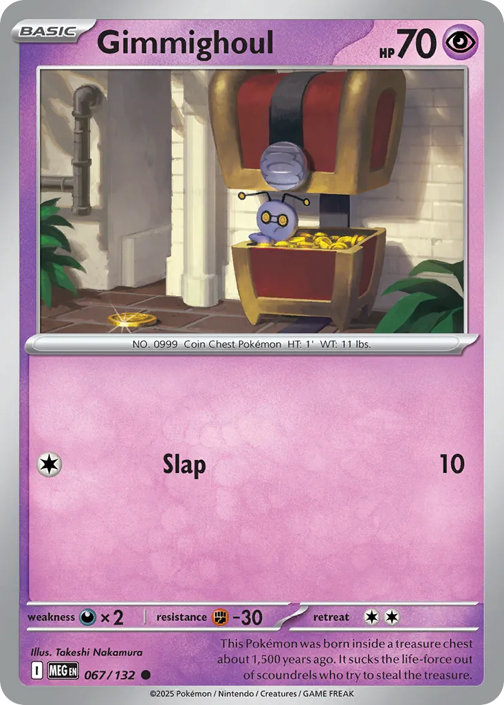 Gimmighoul — ME01: Mega Evolution — Pokémon