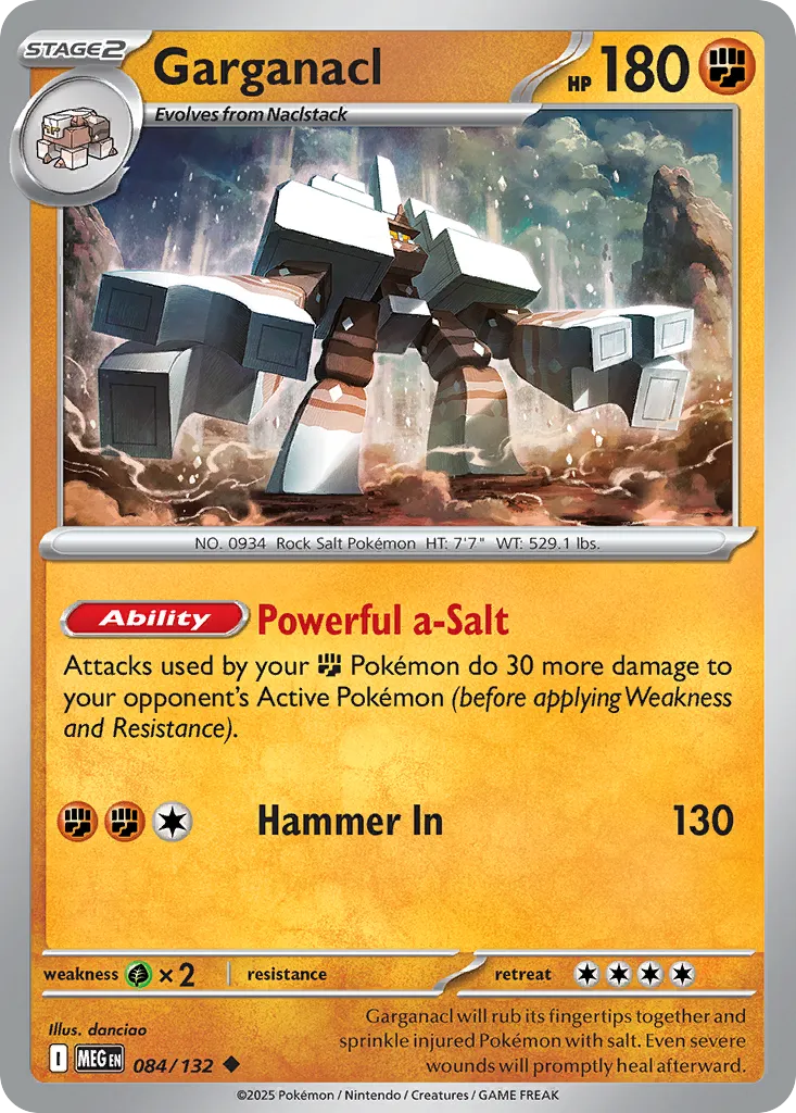 Gigansel — ME01: Mega Evolution — Pokémon