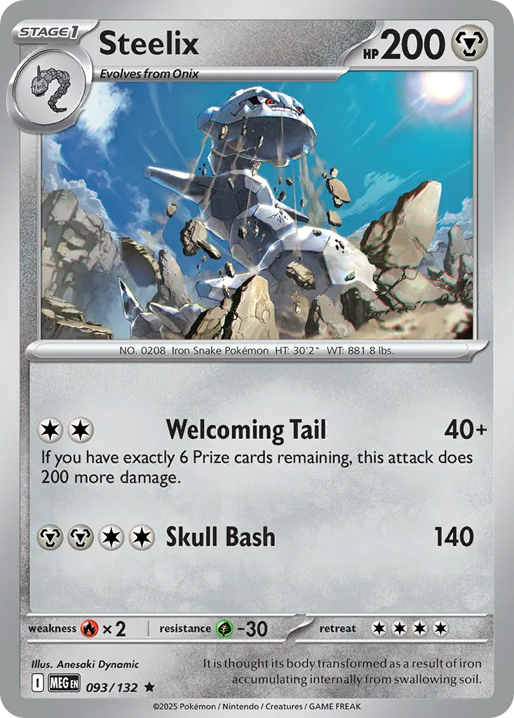 Steelix — ME01: Mega Evolution — Pokémon