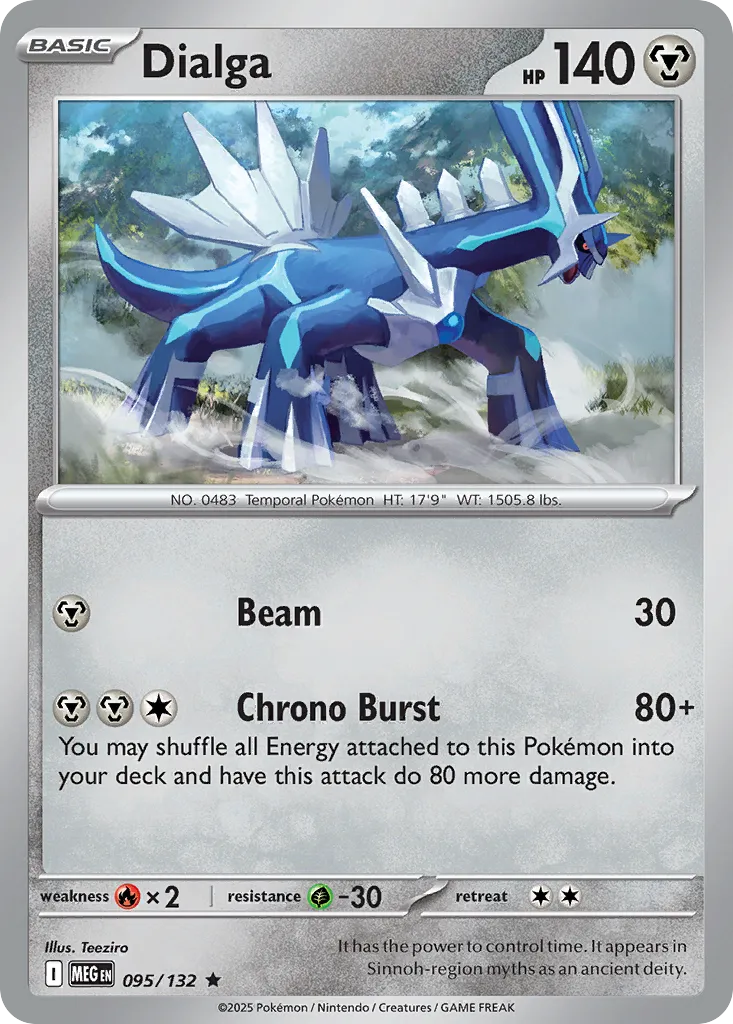 Dialga — ME01: Mega Evolution — Pokémon
