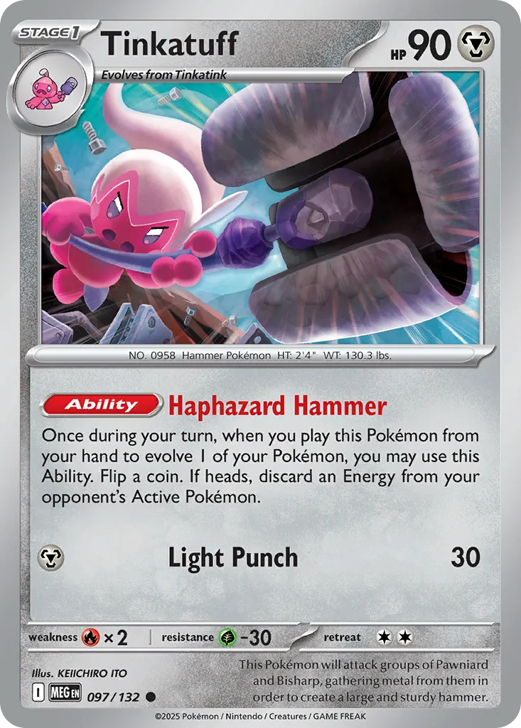 Forgella — ME01: Mega Evolution — Pokémon