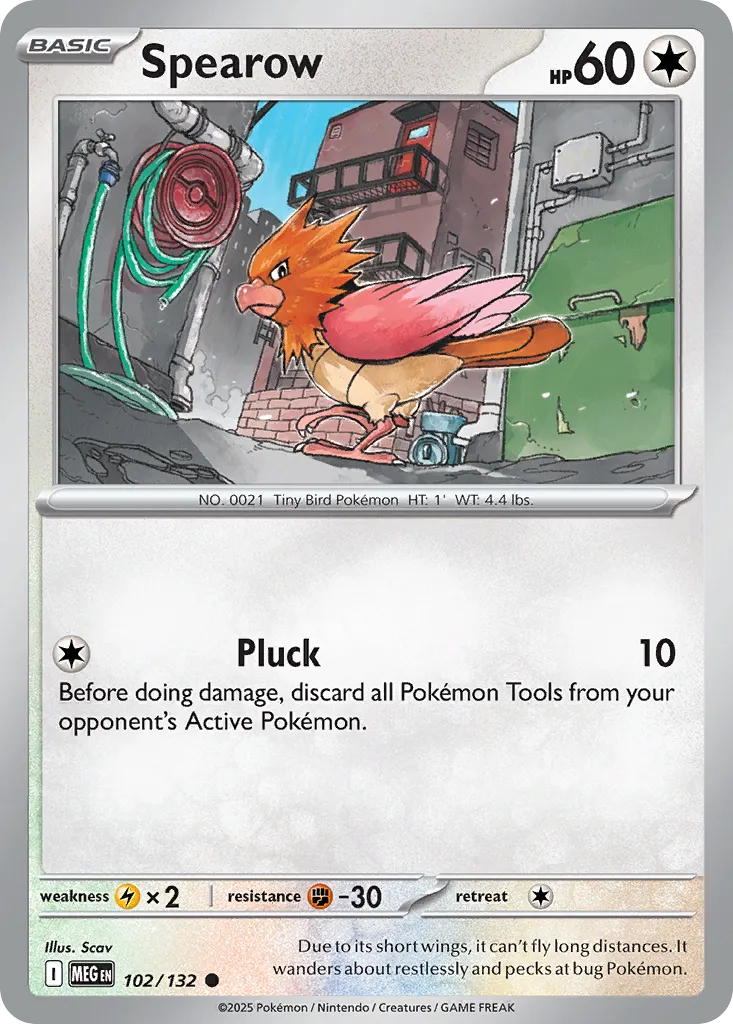 Spearow — ME01: Mega Evolution — Pokémon