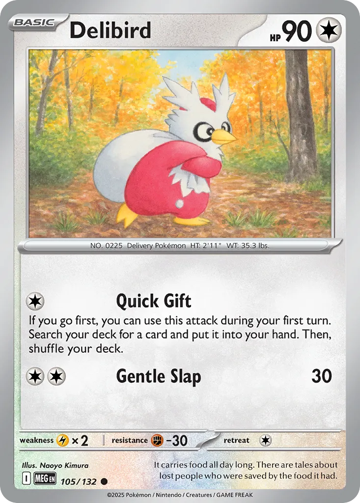 Delibird — ME01: Mega Evolution — Pokémon