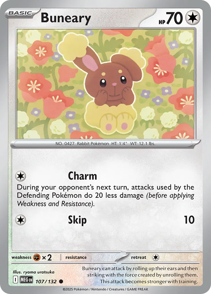 Buneary — ME01: Mega Evolution — Pokémon