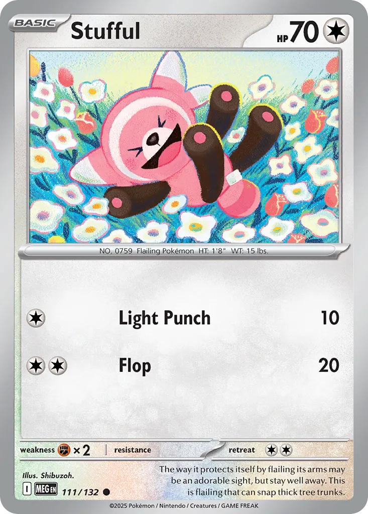 Stufful — ME01: Mega Evolution — Pokémon