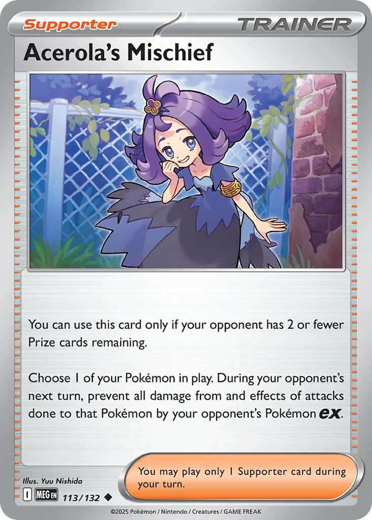 Espièglerie de Margie — ME01: Mega Evolution — Pokémon