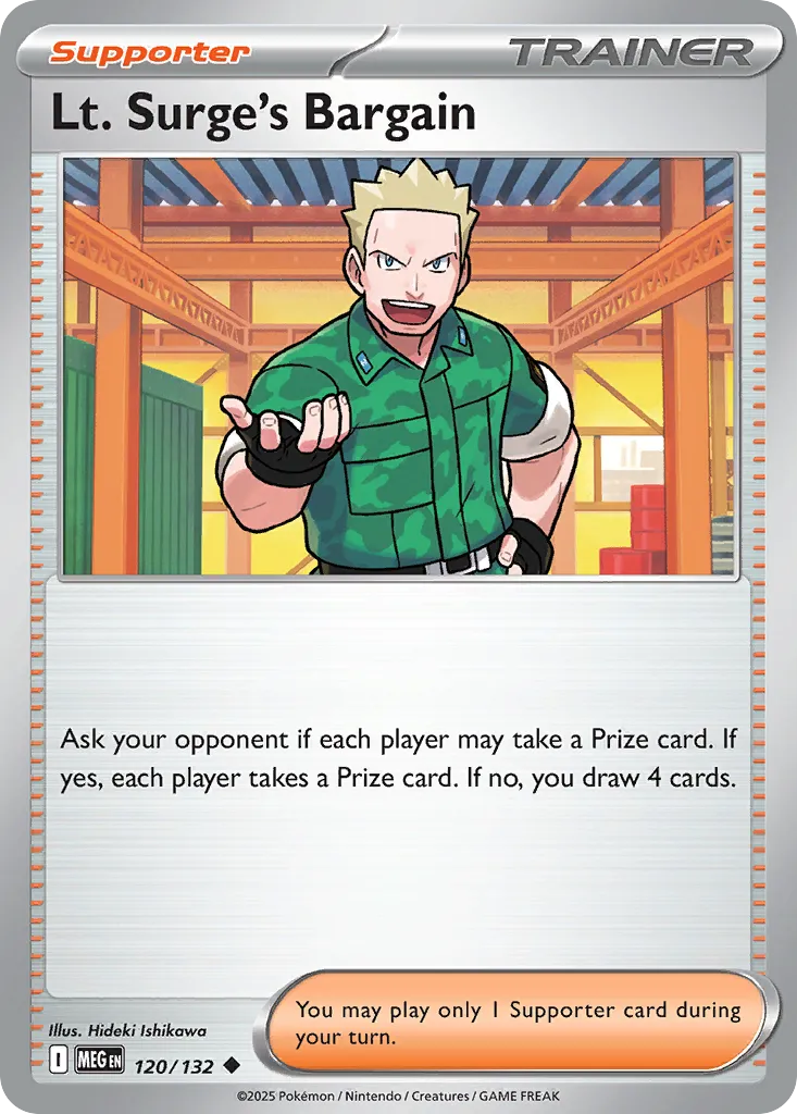 Négociation de Major Bob from ME01: Mega Evolution - Pokemon