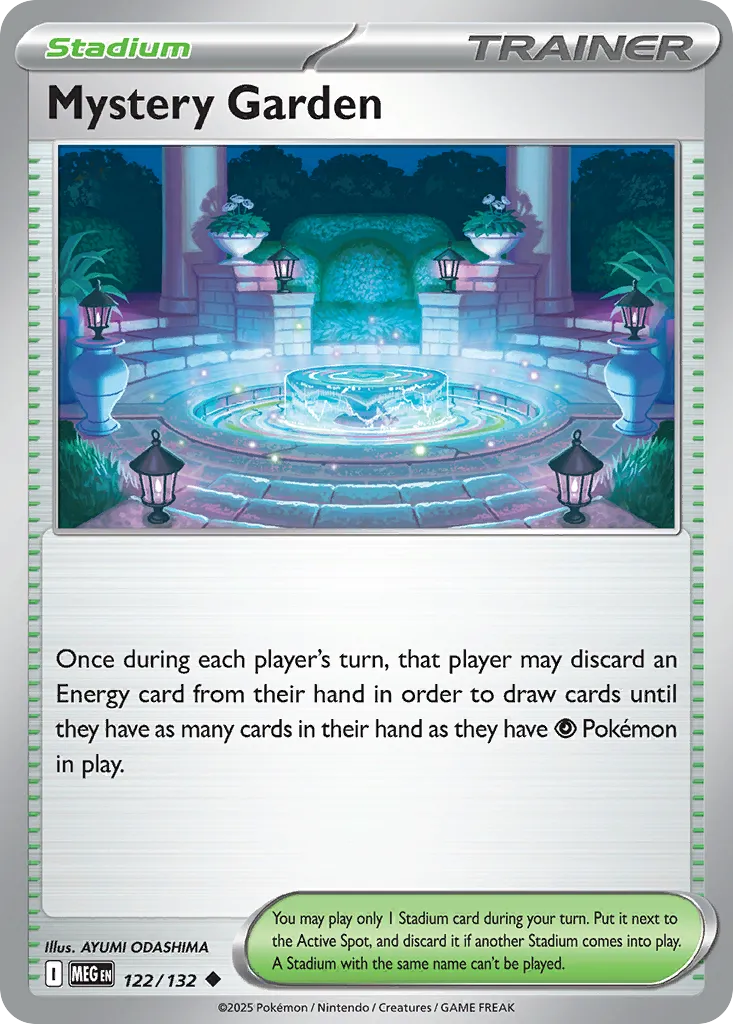 Jardin Mystère — ME01: Mega Evolution — Pokémon