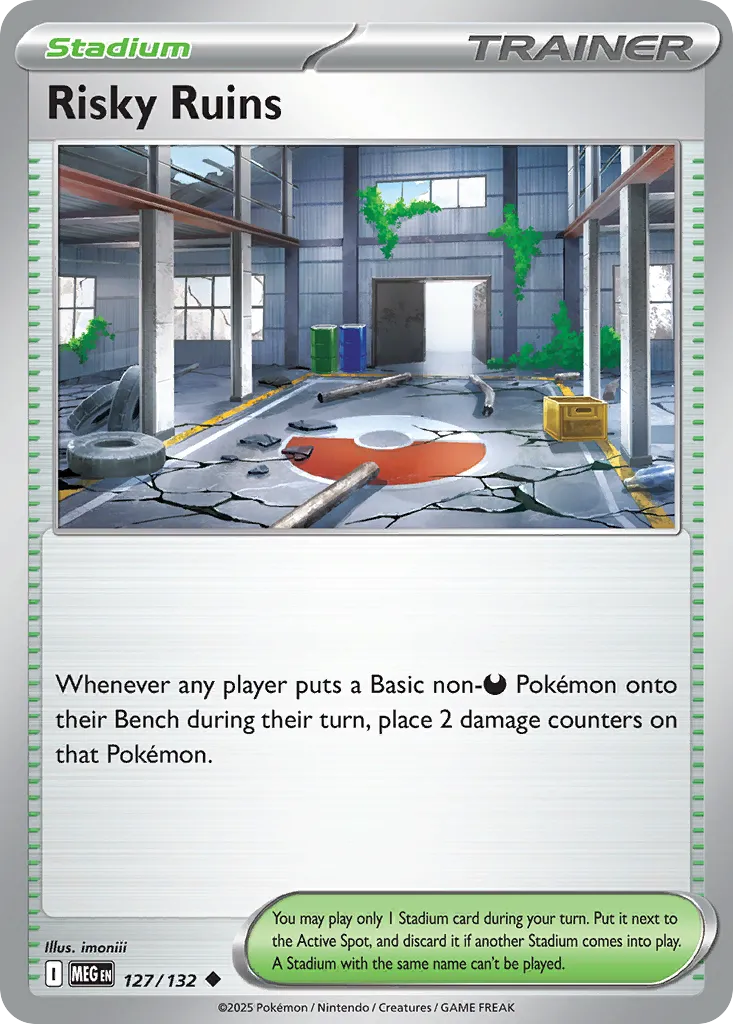Ruines Risquées — ME01: Mega Evolution — Pokémon