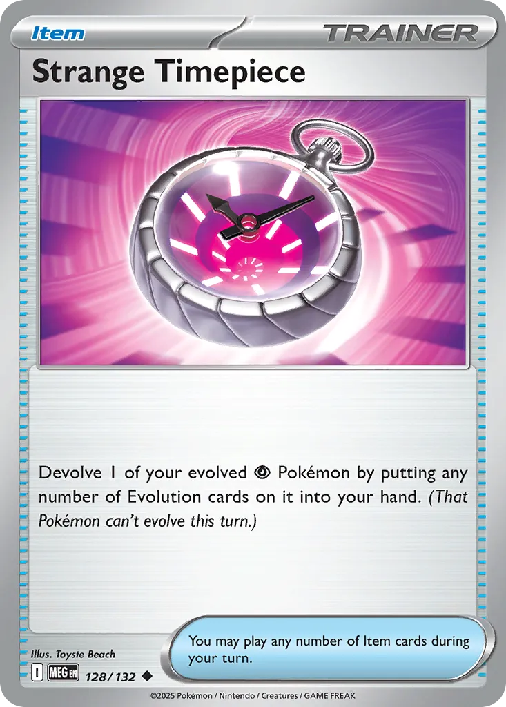 Compteur de Temps Étrange — ME01: Mega Evolution — Pokémon