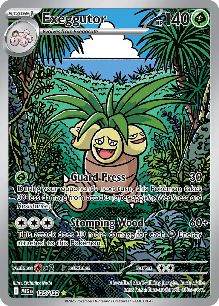 Exeggutor — ME01: Mega Evolution — Pokémon
