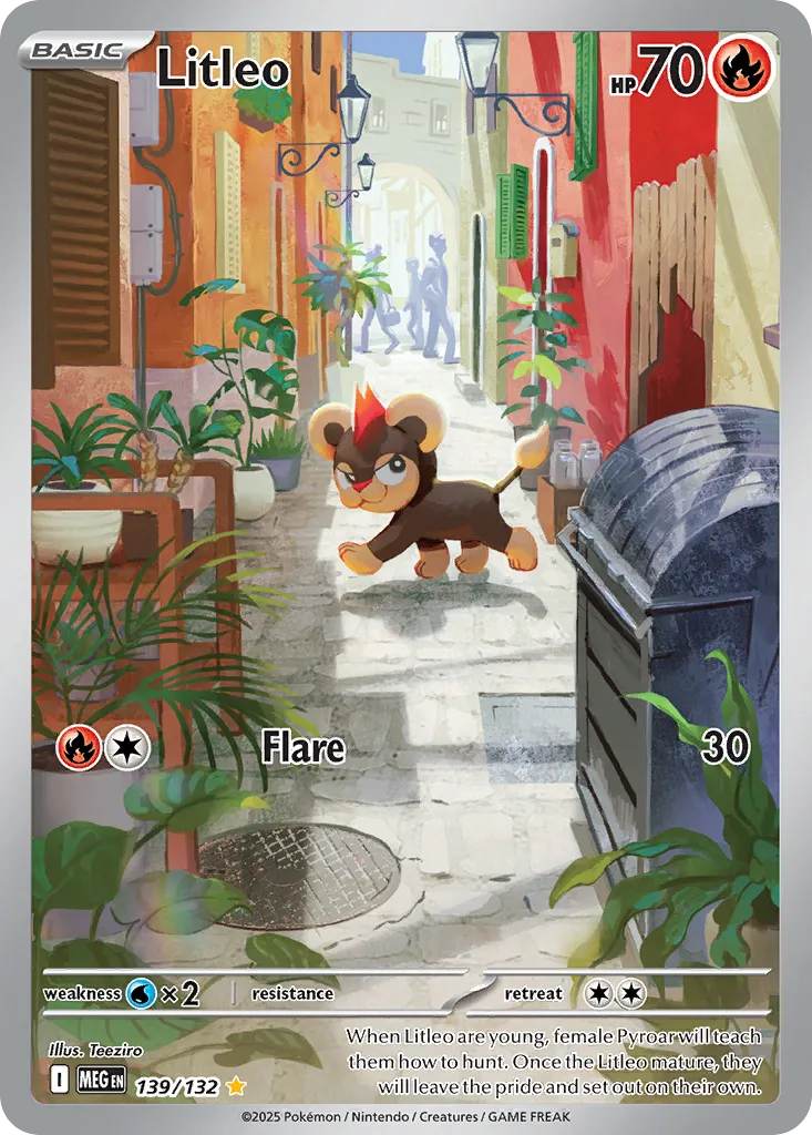 Litleo — ME01: Mega Evolution — Pokémon