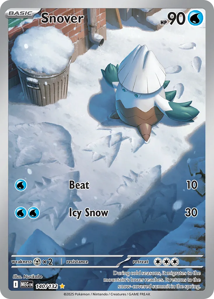 Snover — ME01: Mega Evolution — Pokémon