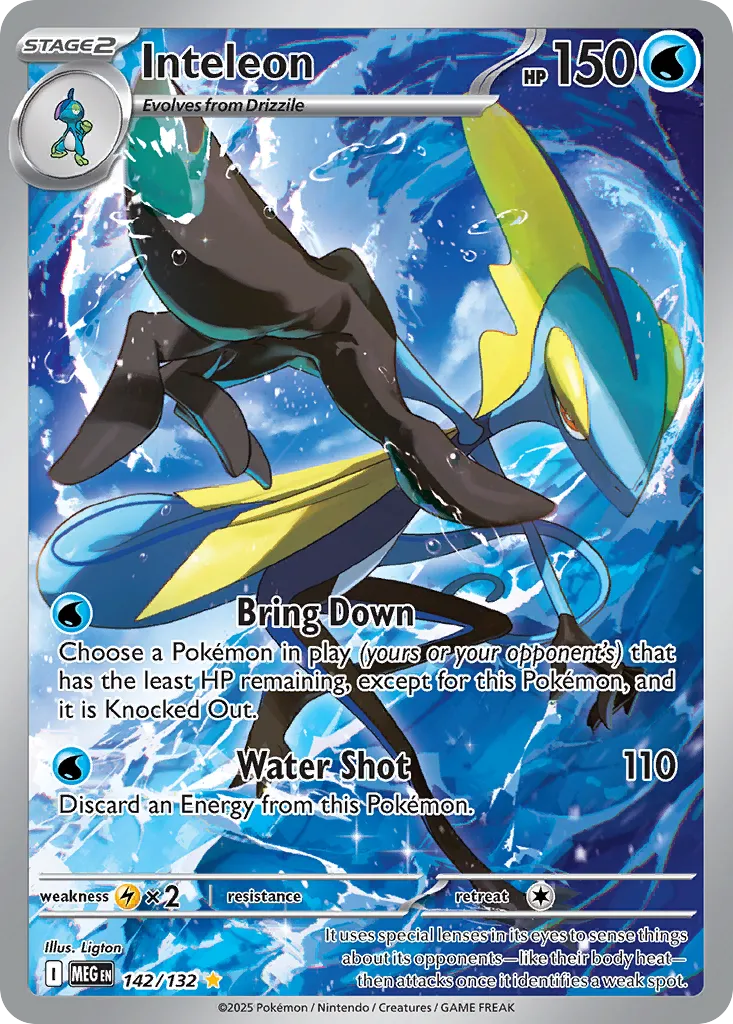 Inteleon — ME01: Mega Evolution — Pokémon