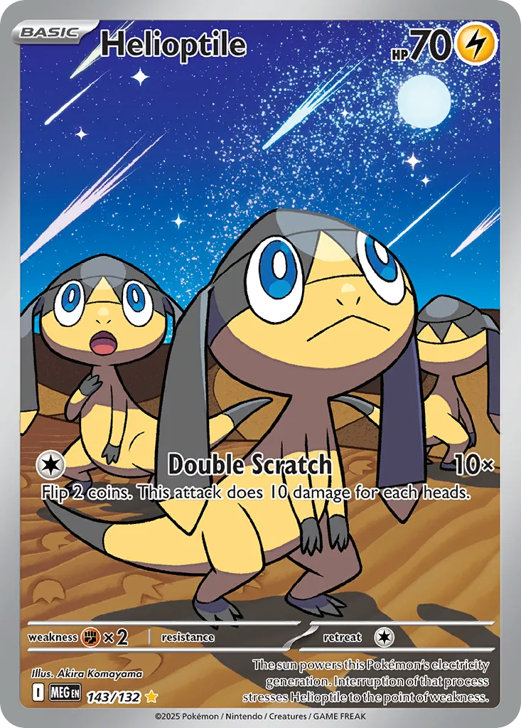 Helioptile — ME01: Mega Evolution — Pokémon
