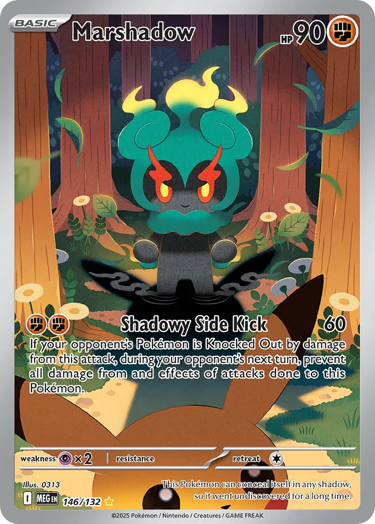 Marshadow — ME01: Mega Evolution — Pokémon