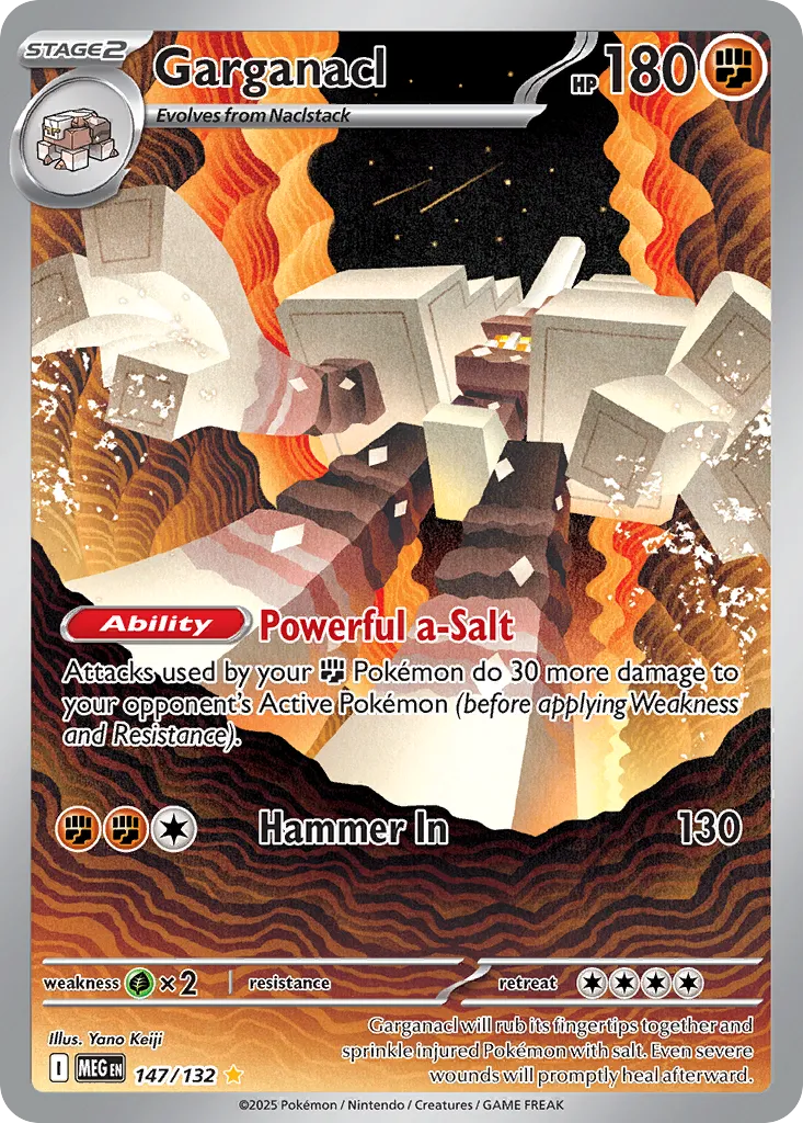 Garganacl — ME01: Mega Evolution — Pokémon