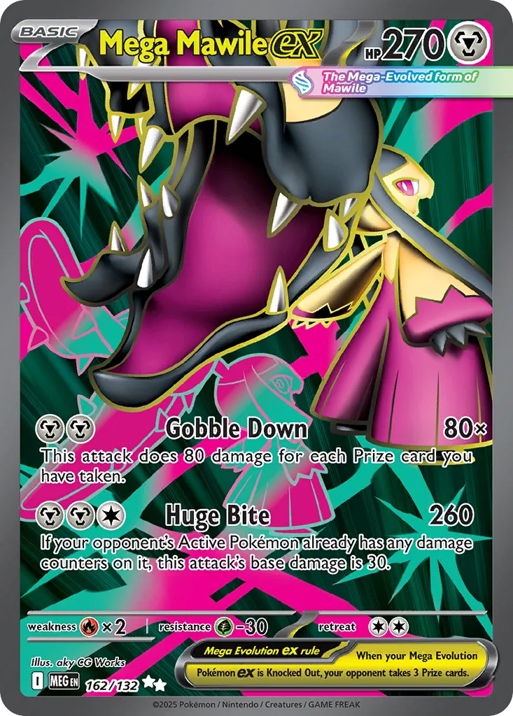 Mega Mawile ex — ME01: Mega Evolution — Pokémon