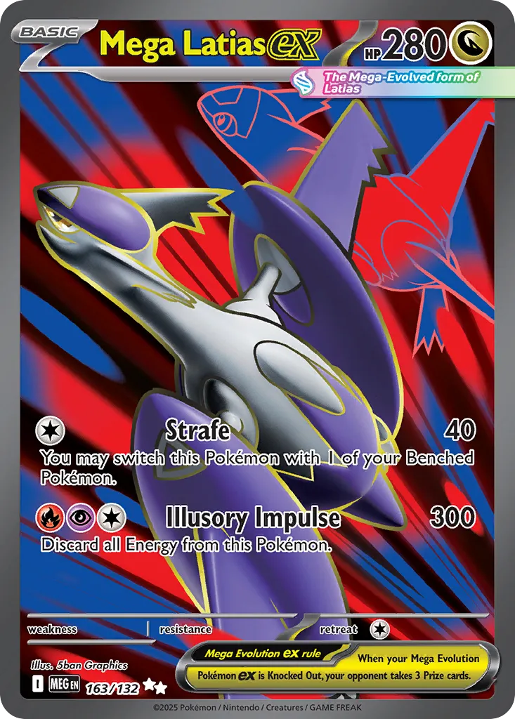 Mega Latias ex — ME01: Mega Evolution — Pokémon