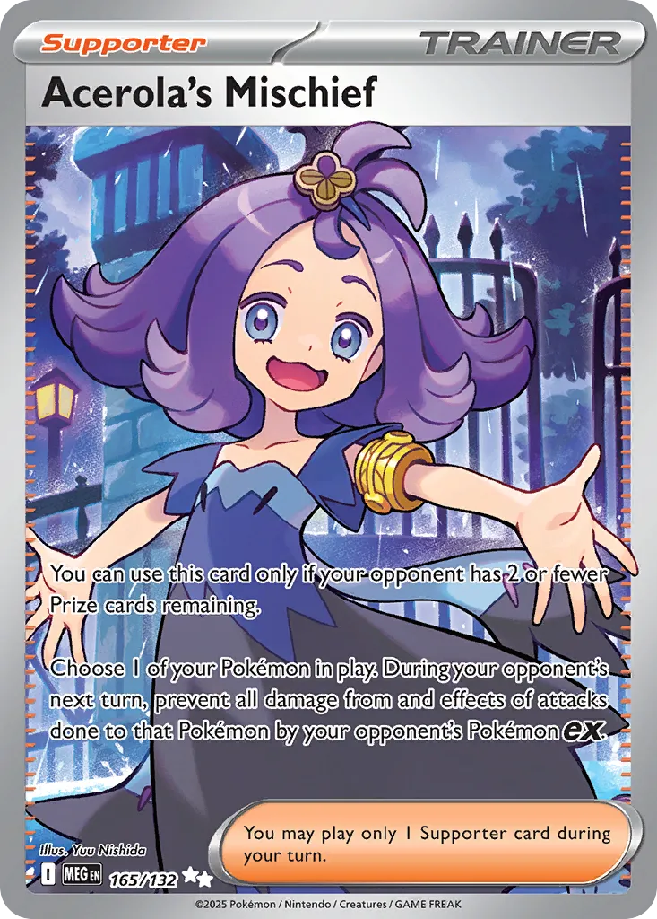 Acerola's Mischief — ME01: Mega Evolution — Pokémon