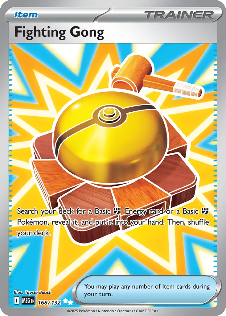 Fighting Gong — ME01: Mega Evolution — Pokémon