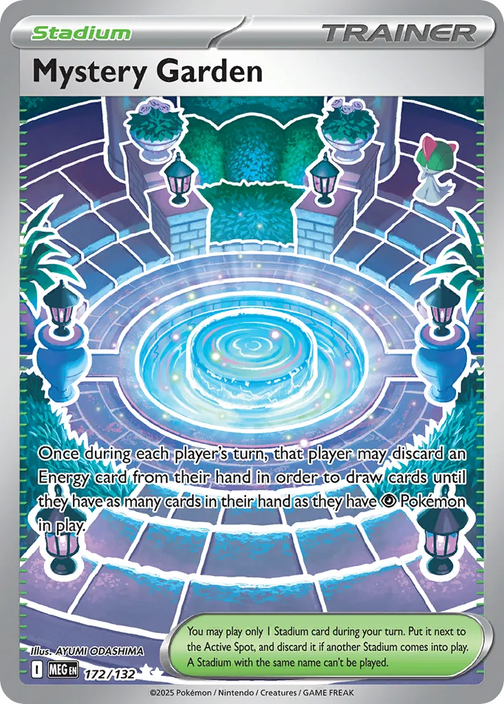 Mystery Garden — ME01: Mega Evolution — Pokemon