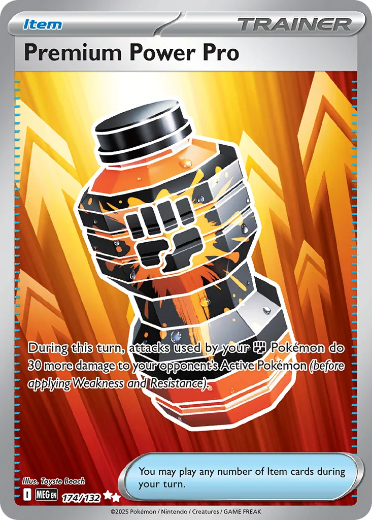 Premium Power Pro — ME01: Mega Evolution — Pokémon