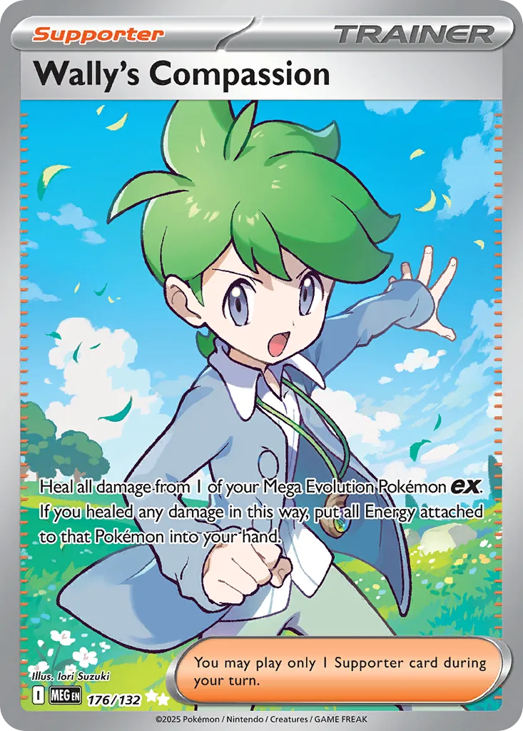 Wally's Compassion — ME01: Mega Evolution — Pokémon